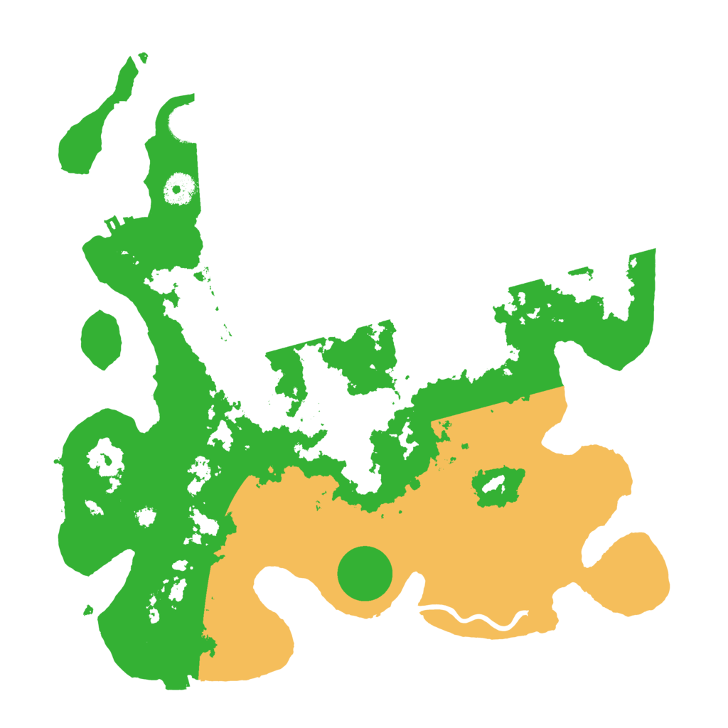 Biome Rust Map: Procedural Map, Size: 3500, Seed: 1601743617