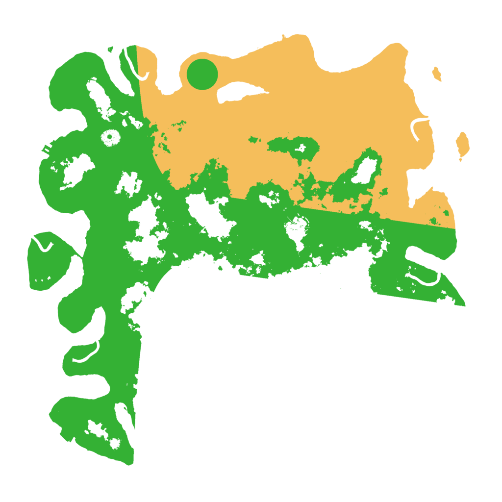 Biome Rust Map: Procedural Map, Size: 4250, Seed: 1707