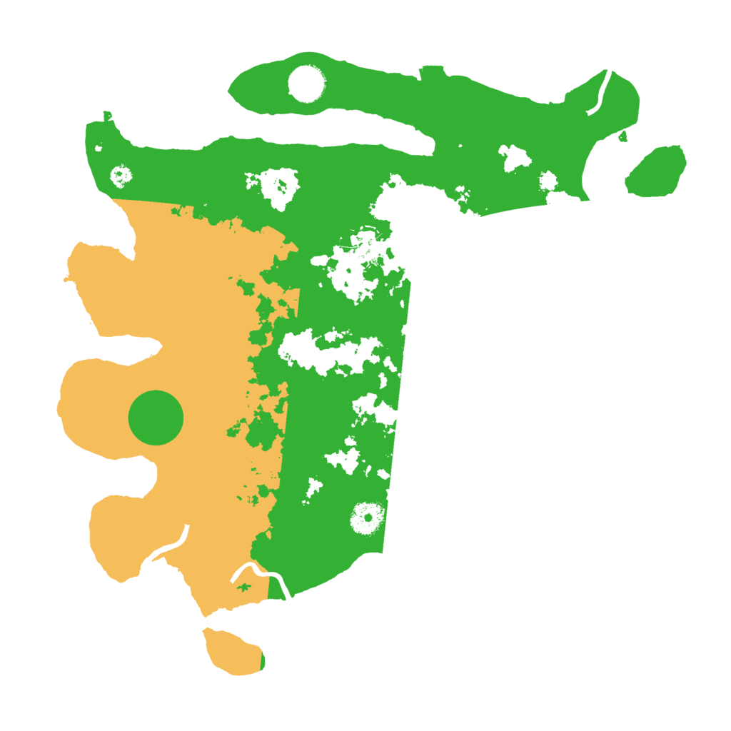 Biome Rust Map: Procedural Map, Size: 3500, Seed: 790324600