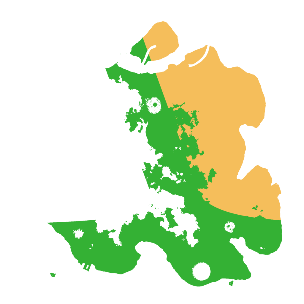 Biome Rust Map: Procedural Map, Size: 3000, Seed: 8122023