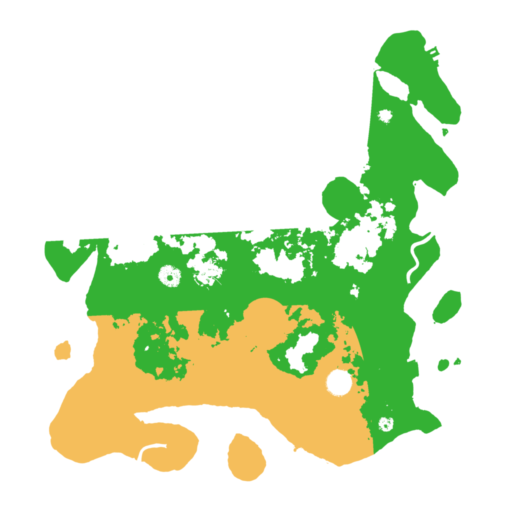 Biome Rust Map: Procedural Map, Size: 3500, Seed: 1534049322