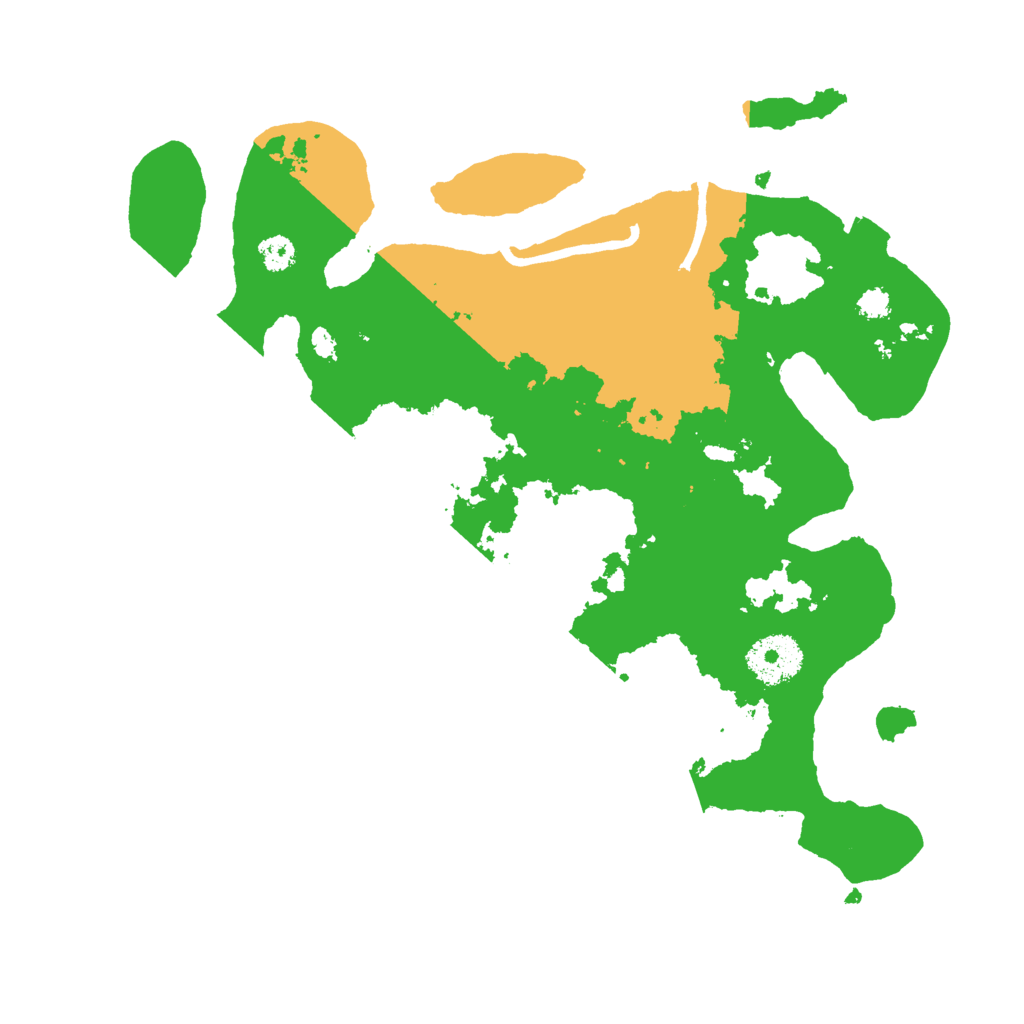 Biome Rust Map: Procedural Map, Size: 3000, Seed: 15672