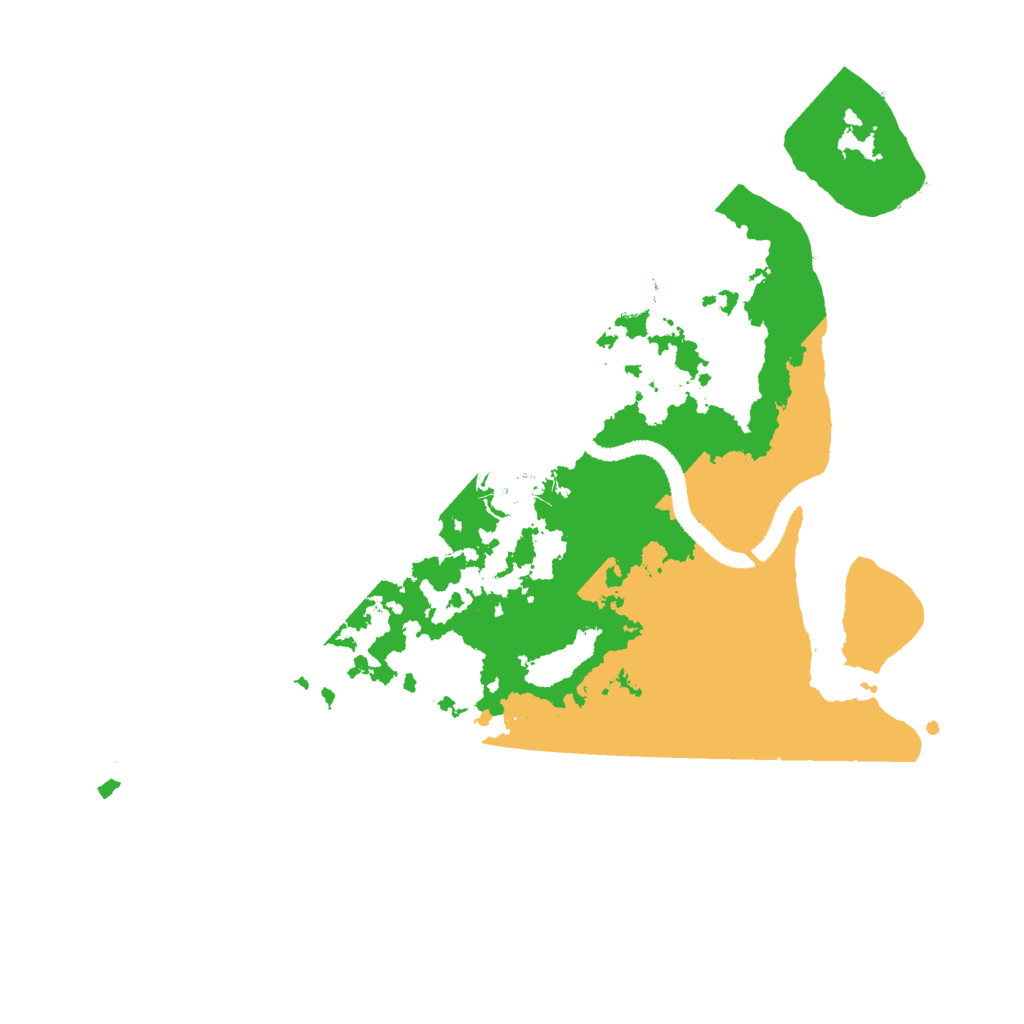 Biome Rust Map: Procedural Map, Size: 3000, Seed: 19003