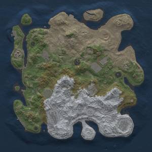 Thumbnail Rust Map: Procedural Map, Size: 3750, Seed: 31840079, 19 Monuments