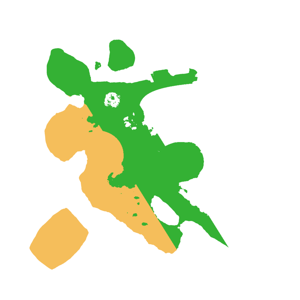 Biome Rust Map: Procedural Map, Size: 2000, Seed: 569742954