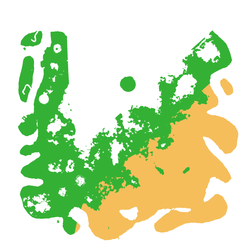 Biome Rust Map: Procedural Map, Size: 4500, Seed: 1815167911