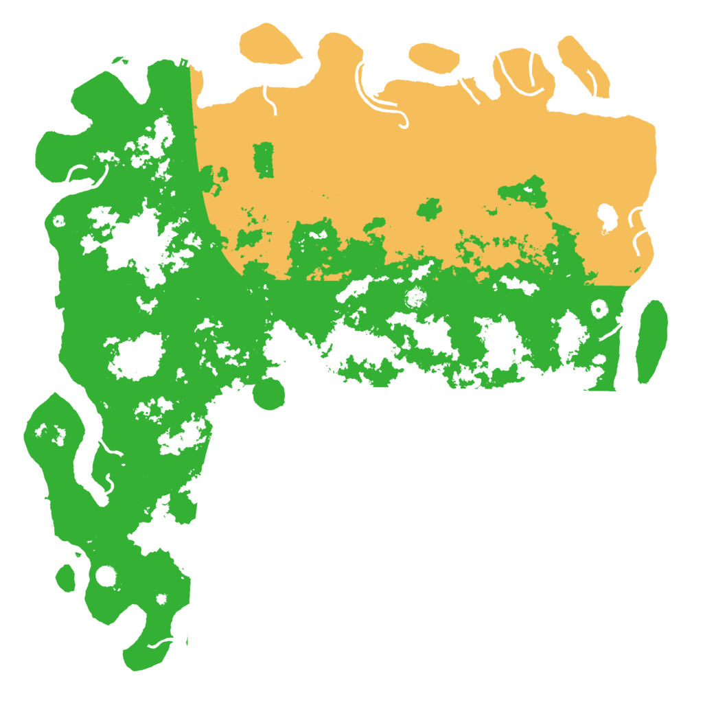 Biome Rust Map: Procedural Map, Size: 6000, Seed: 487