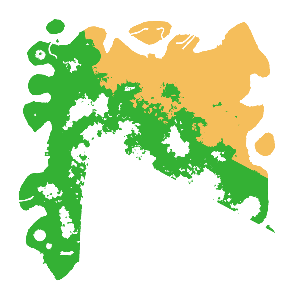 Biome Rust Map: Procedural Map, Size: 4500, Seed: 1510498019