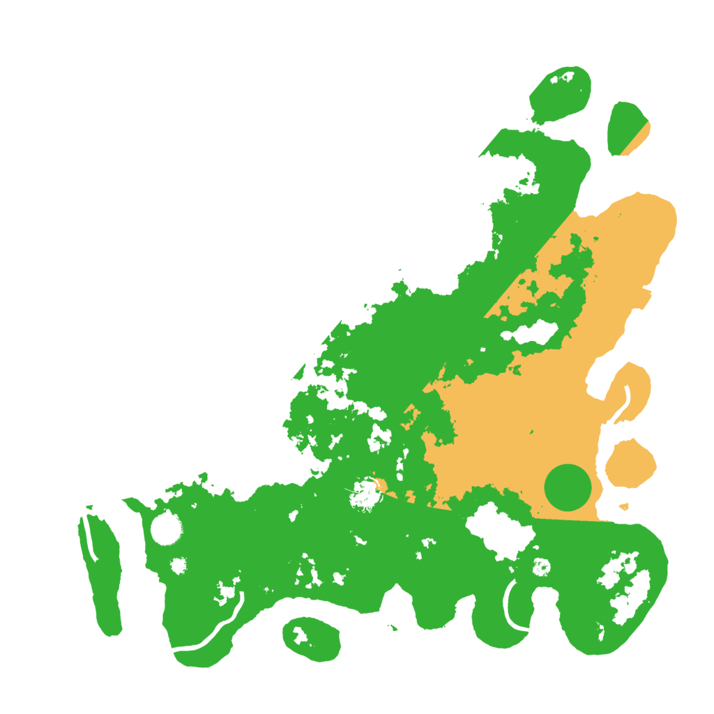 Biome Rust Map: Procedural Map, Size: 4000, Seed: 155577252
