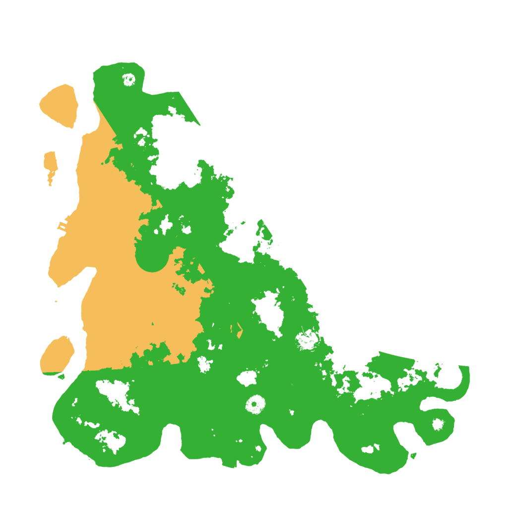 Biome Rust Map: Procedural Map, Size: 4050, Seed: 505379335