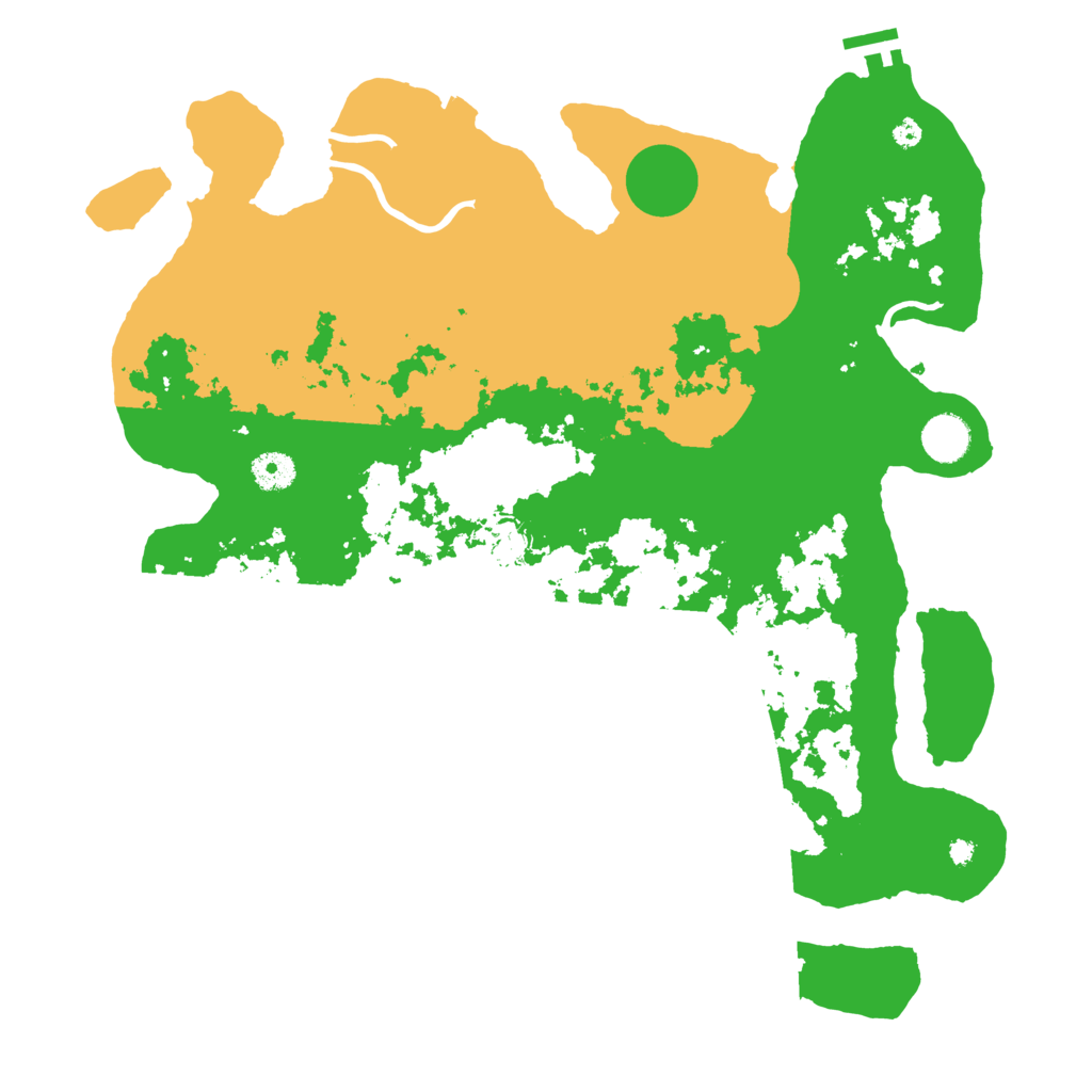 Biome Rust Map: Procedural Map, Size: 4000, Seed: 990263