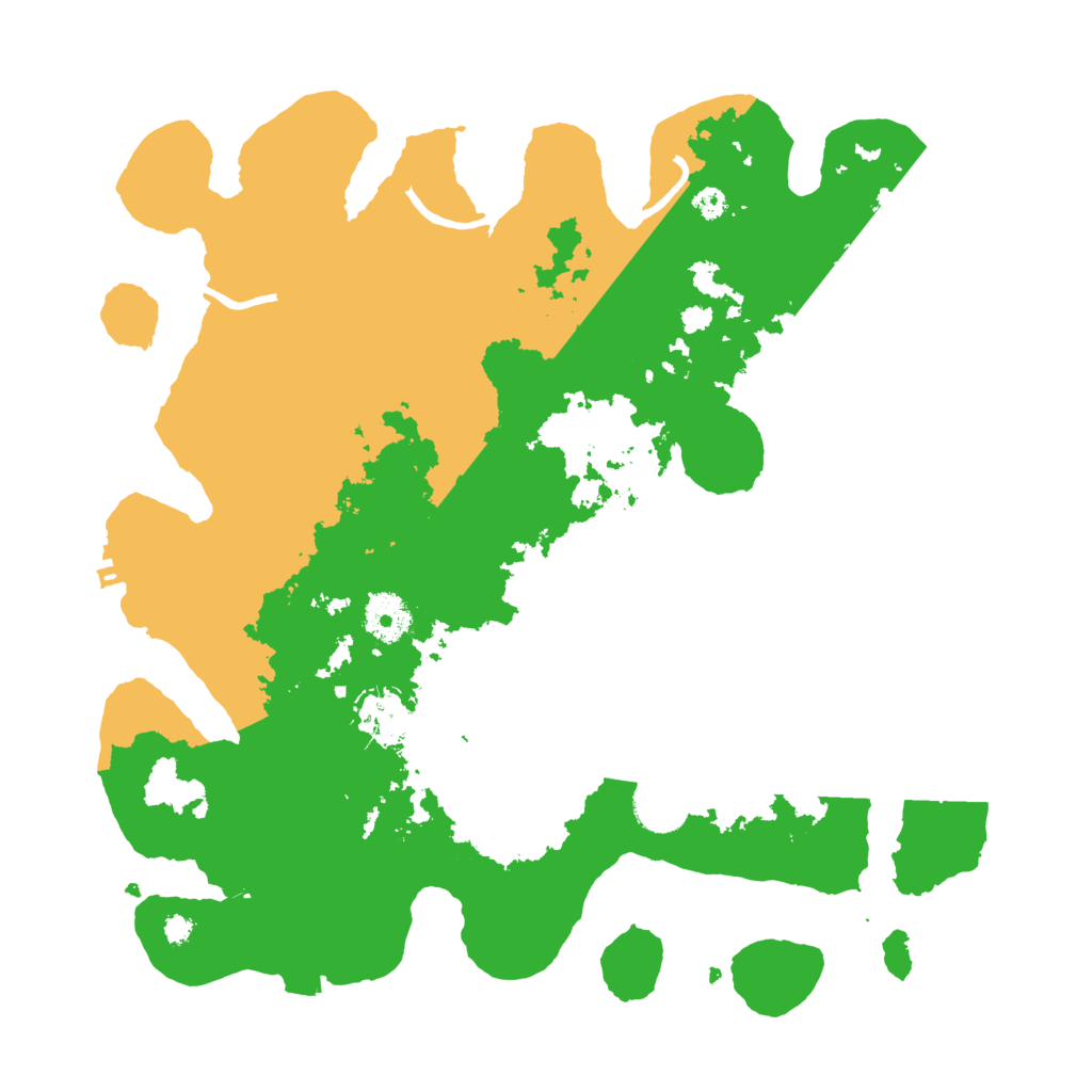 Biome Rust Map: Procedural Map, Size: 3500, Seed: 641242525