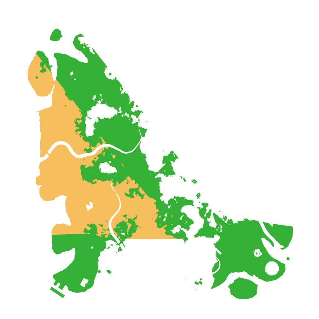 Biome Rust Map: Procedural Map, Size: 4050, Seed: 495620346