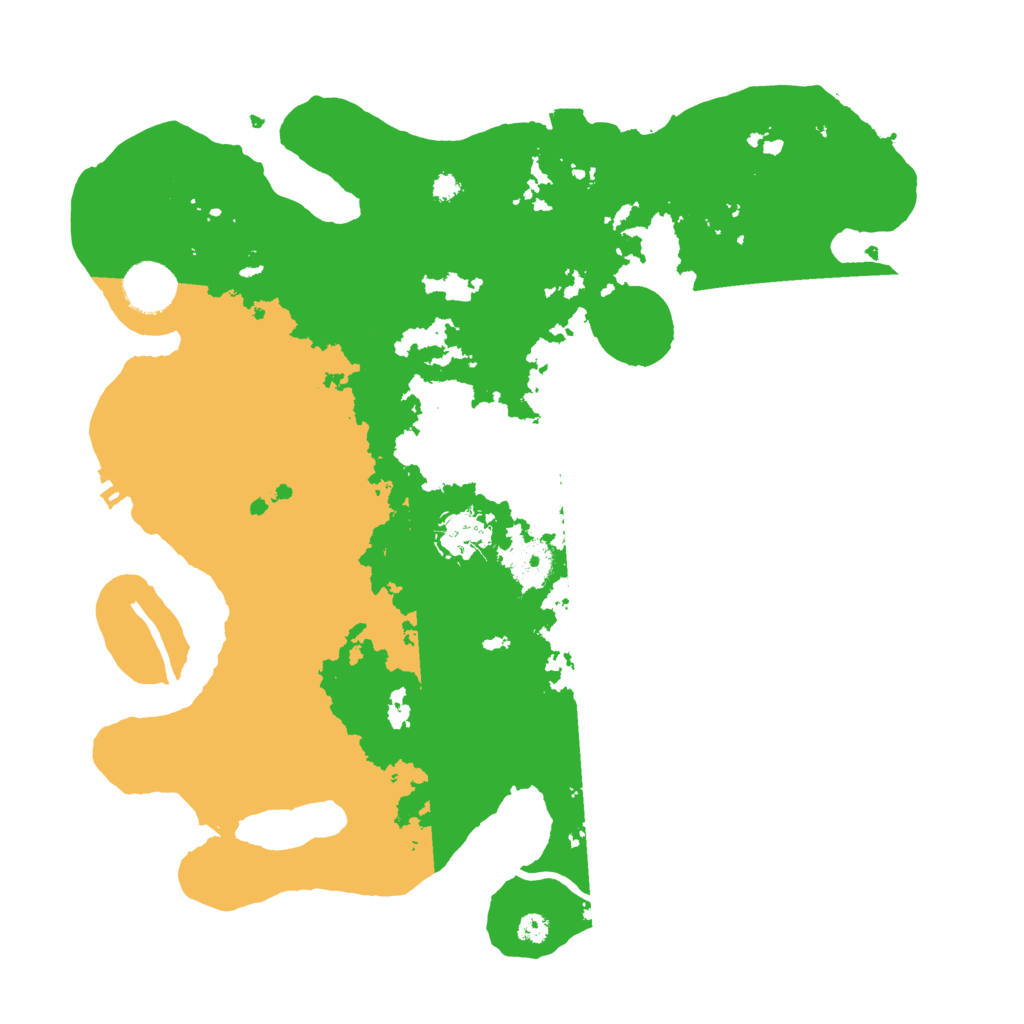 Biome Rust Map: Procedural Map, Size: 3500, Seed: 693580203