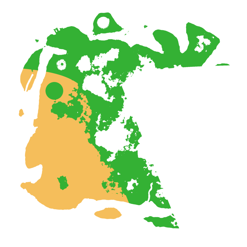 Biome Rust Map: Procedural Map, Size: 3700, Seed: 1699478919