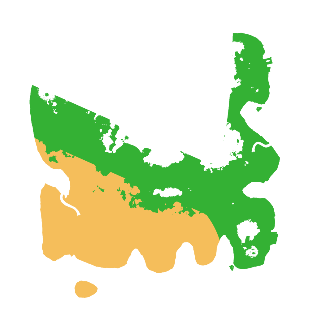 Biome Rust Map: Procedural Map, Size: 3000, Seed: 1101419972