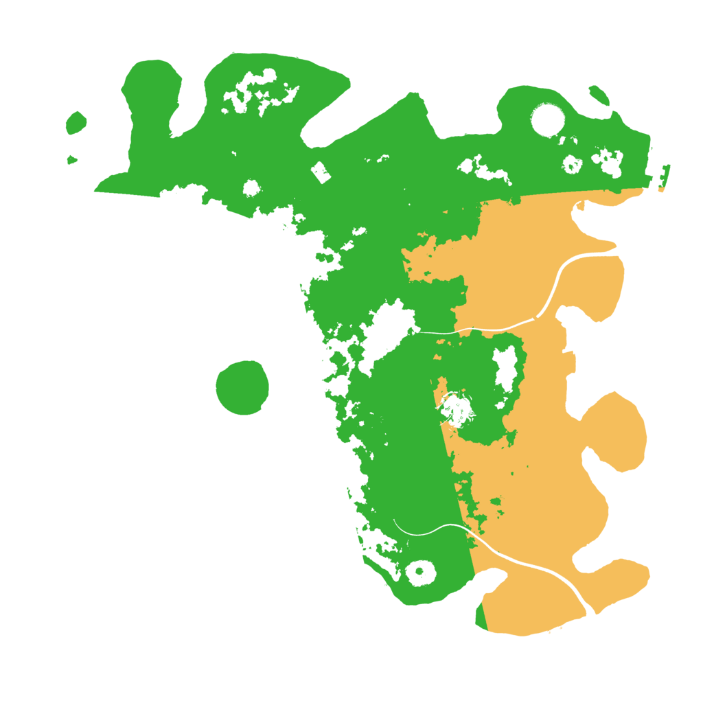 Biome Rust Map: Procedural Map, Size: 3750, Seed: 731459