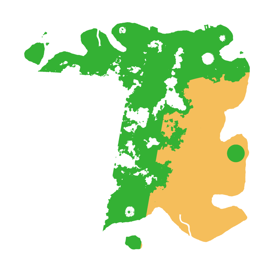 Biome Rust Map: Procedural Map, Size: 4000, Seed: 74752763