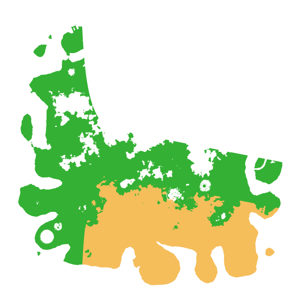 Biome Rust Map: Procedural Map, Size: 3950, Seed: 1836629893