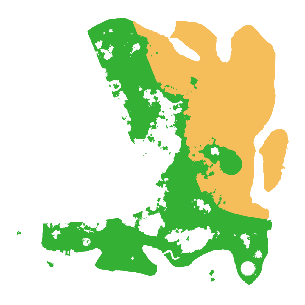Biome Rust Map: Procedural Map, Size: 3750, Seed: 42999