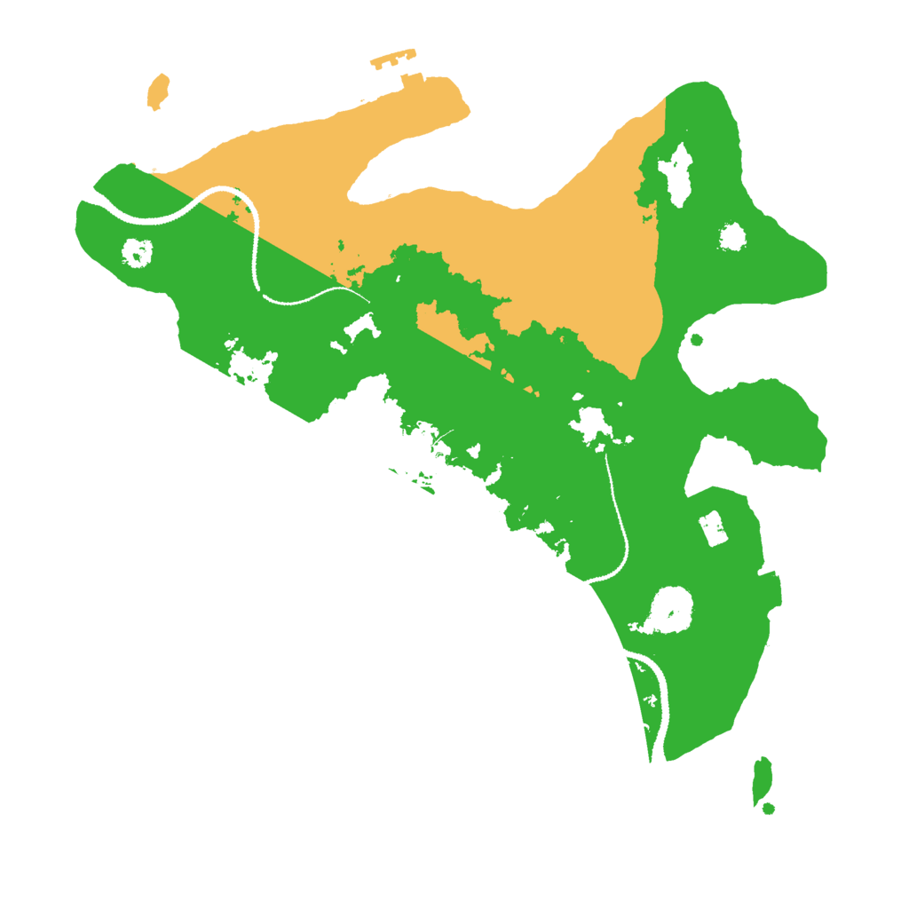 Biome Rust Map: Procedural Map, Size: 3000, Seed: 1541735162