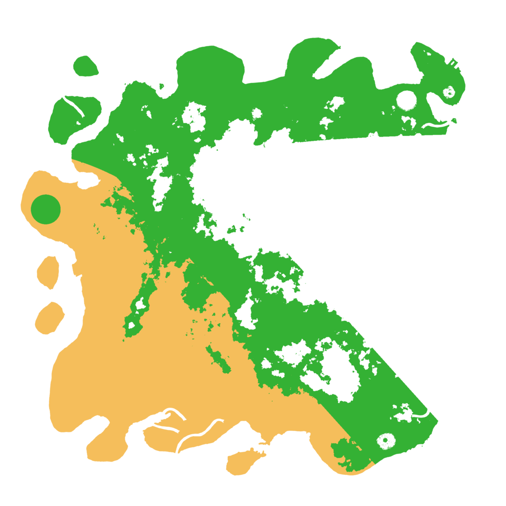 Biome Rust Map: Procedural Map, Size: 4500, Seed: 648253