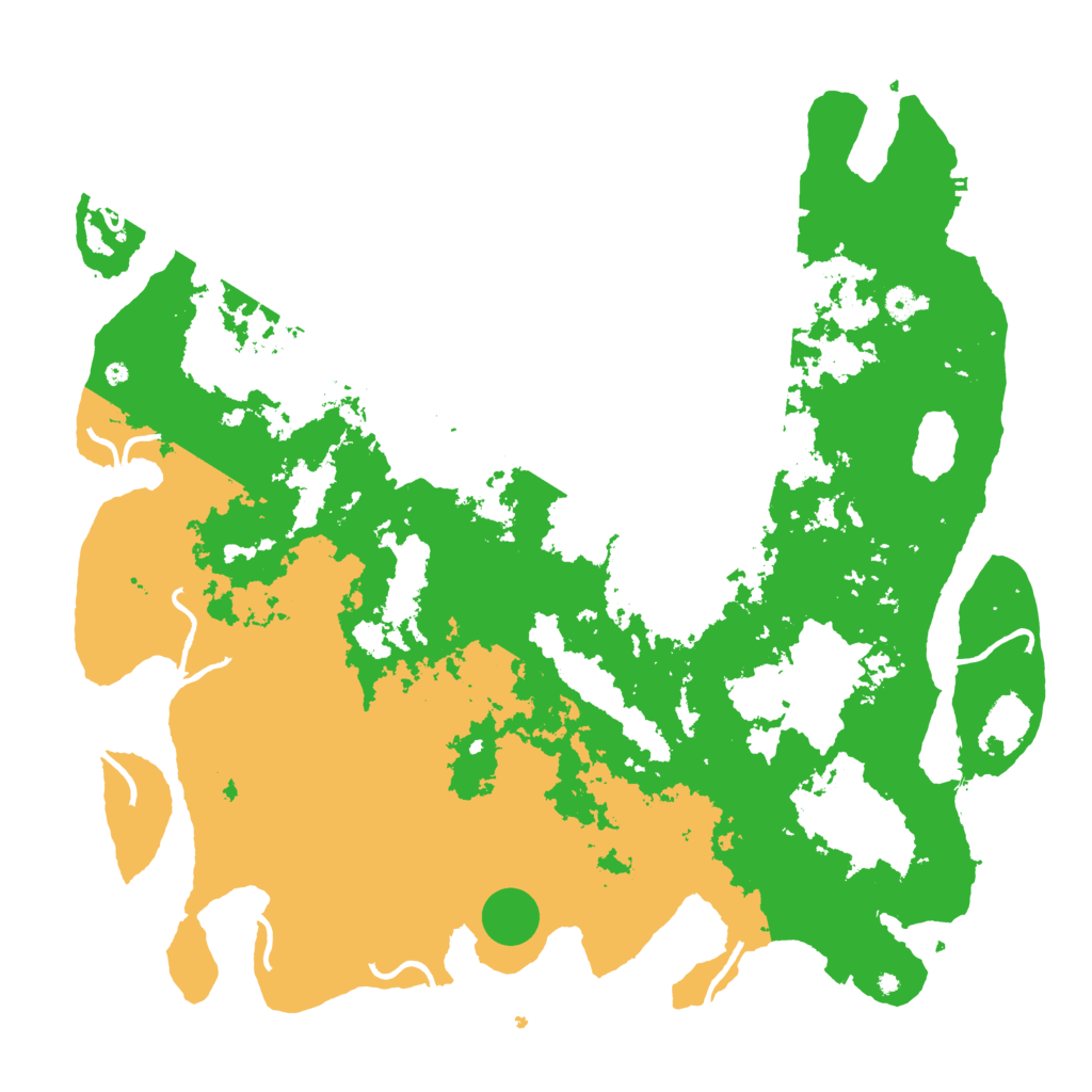 Biome Rust Map: Procedural Map, Size: 5000, Seed: 1507714960