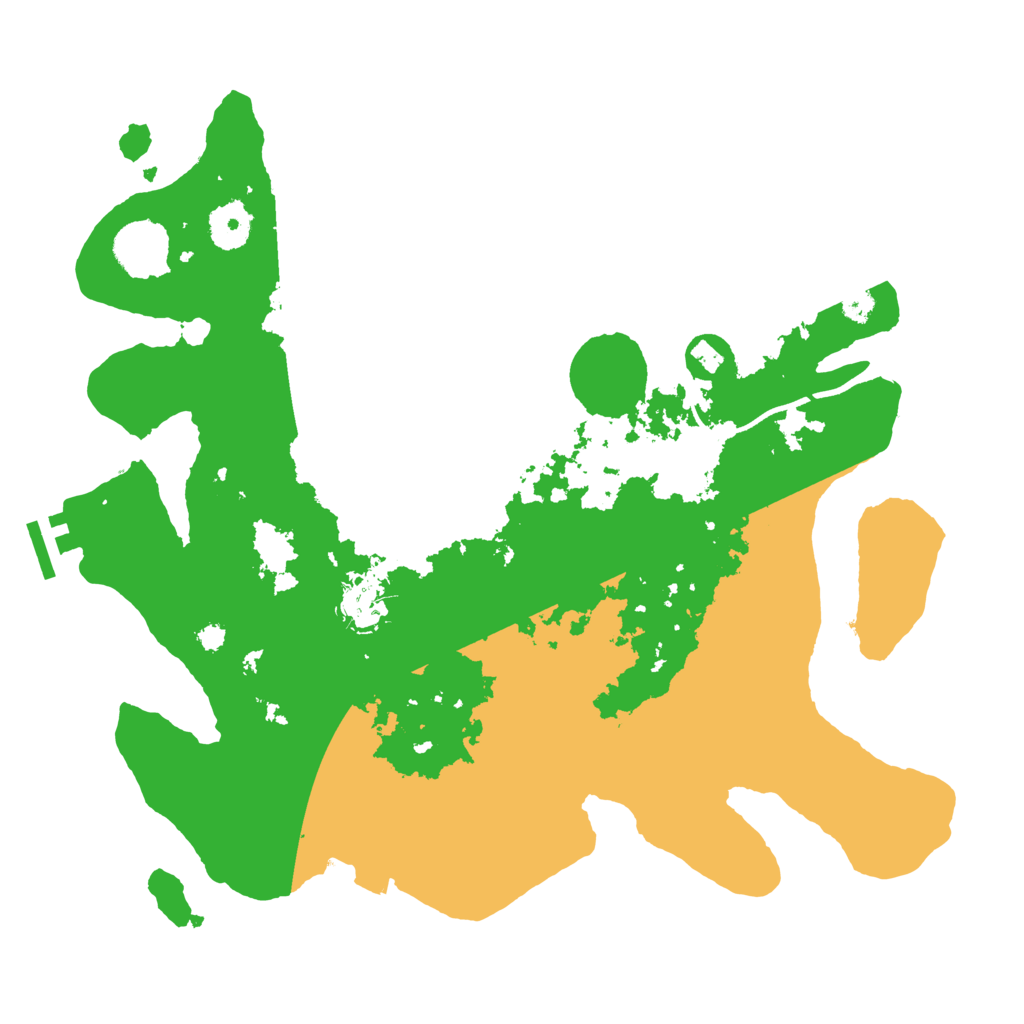 Biome Rust Map: Procedural Map, Size: 3500, Seed: 1593582260