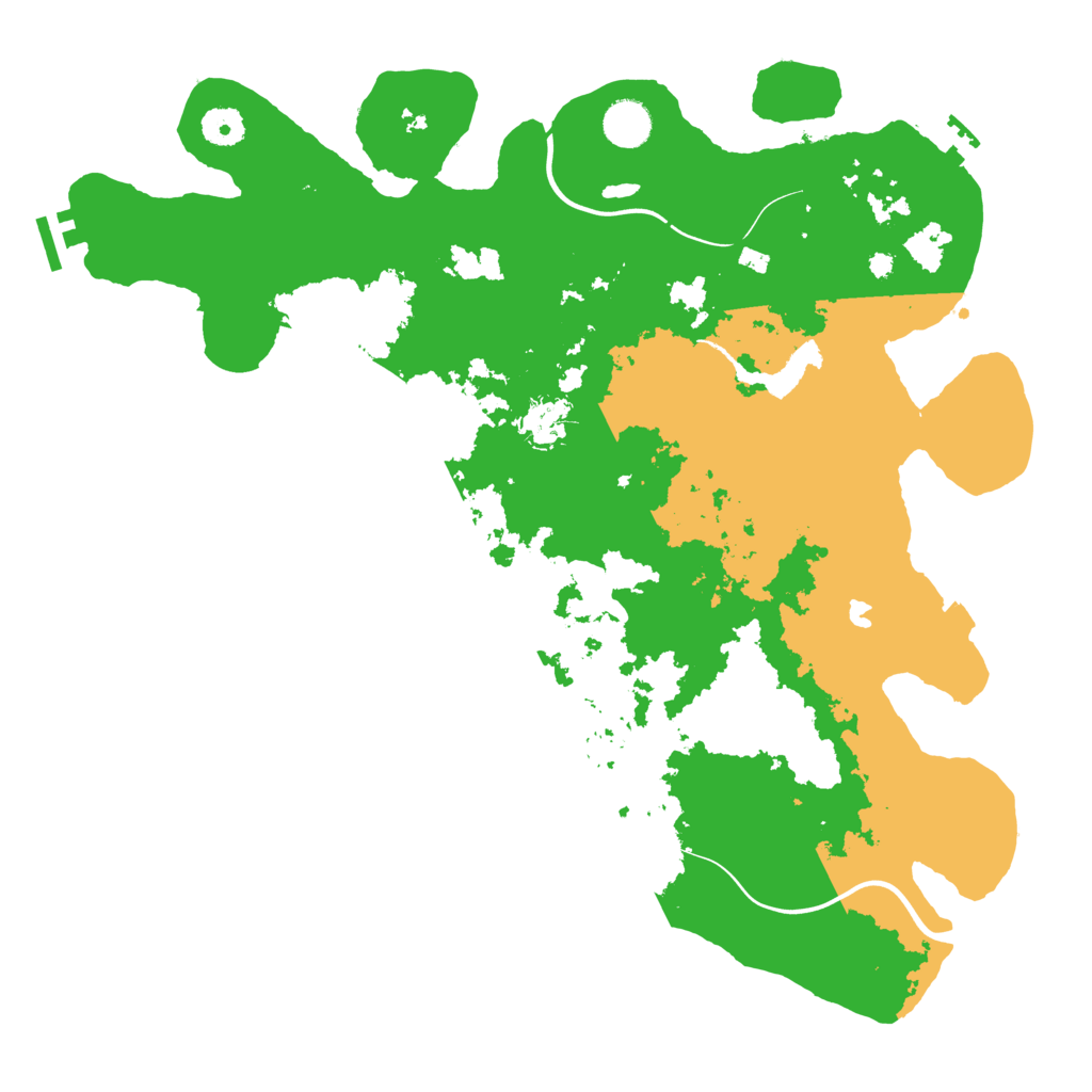 Biome Rust Map: Procedural Map, Size: 4000, Seed: 636644148