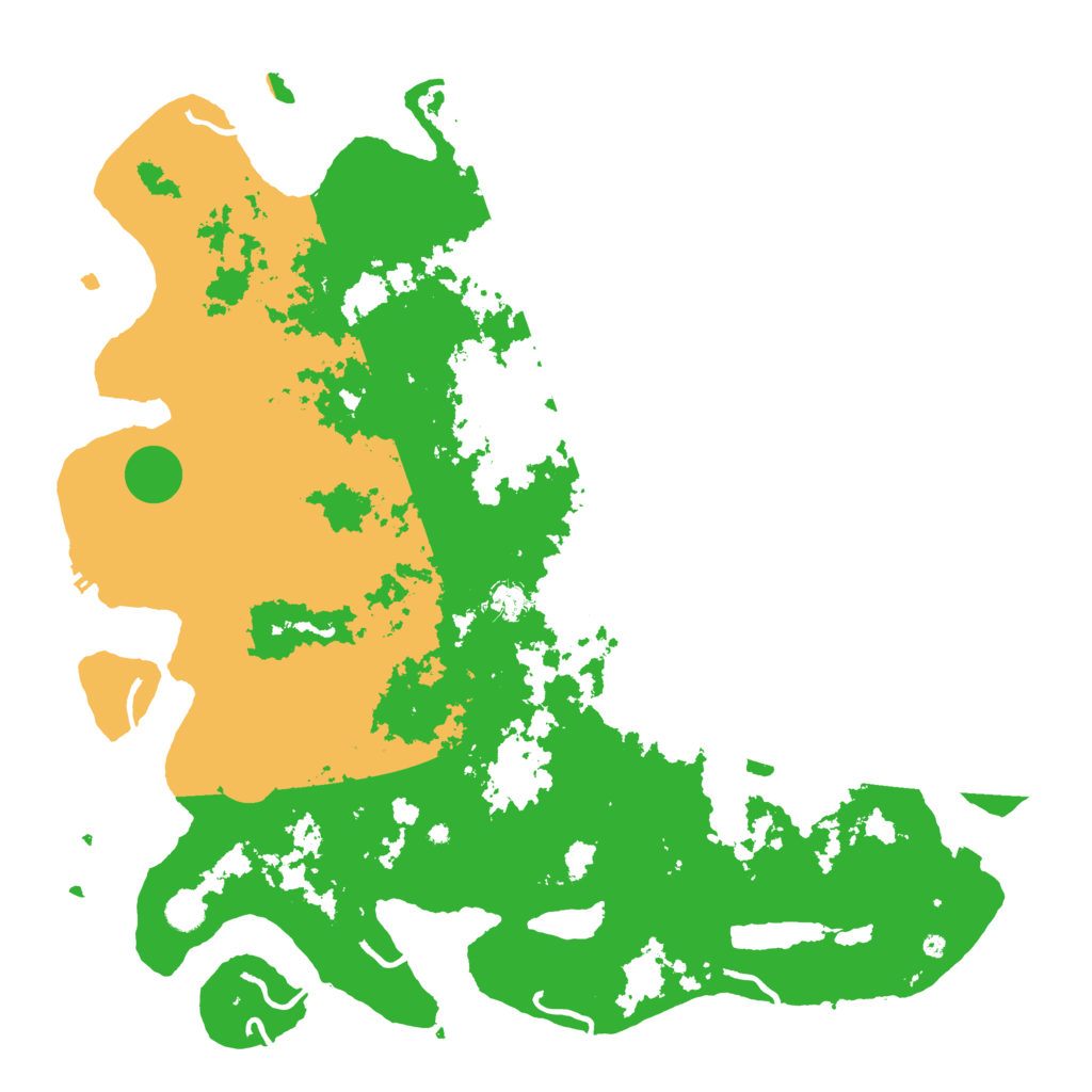 Biome Rust Map: Procedural Map, Size: 5000, Seed: 42675