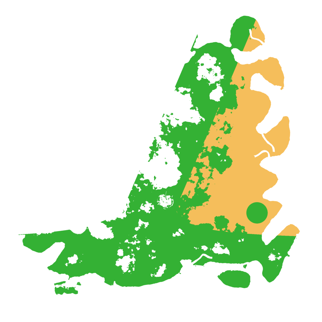 Biome Rust Map: Procedural Map, Size: 4000, Seed: 596125990