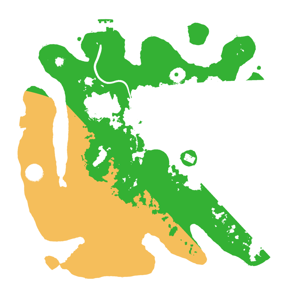 Biome Rust Map: Procedural Map, Size: 3000, Seed: 44234