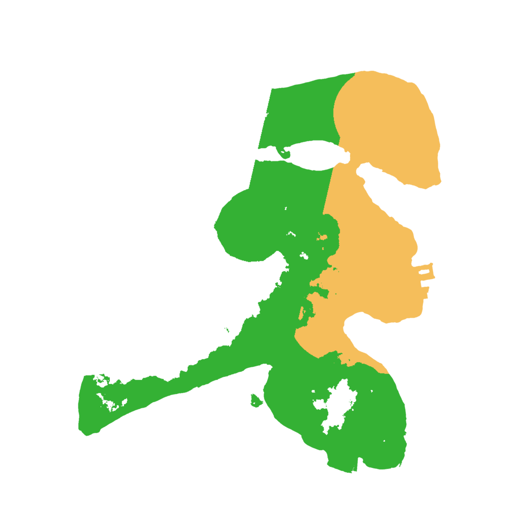 Biome Rust Map: Procedural Map, Size: 2000, Seed: 765397515