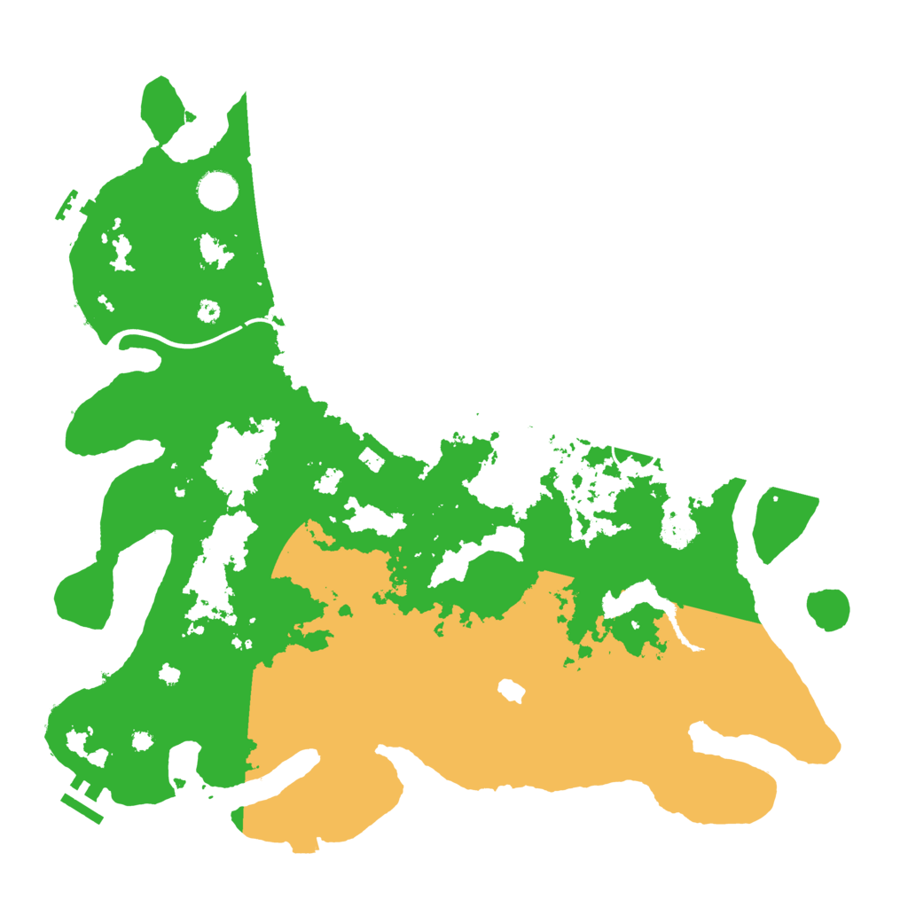 Biome Rust Map: Procedural Map, Size: 4000, Seed: 10615632