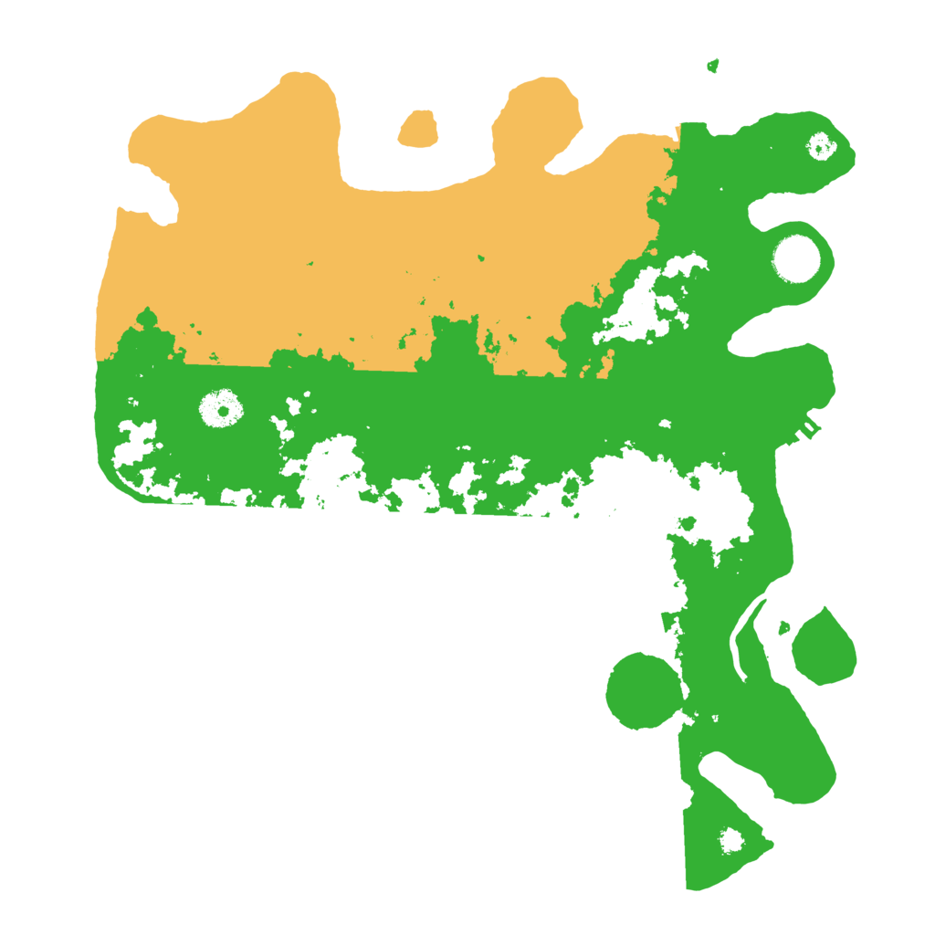 Biome Rust Map: Procedural Map, Size: 3500, Seed: 983603139