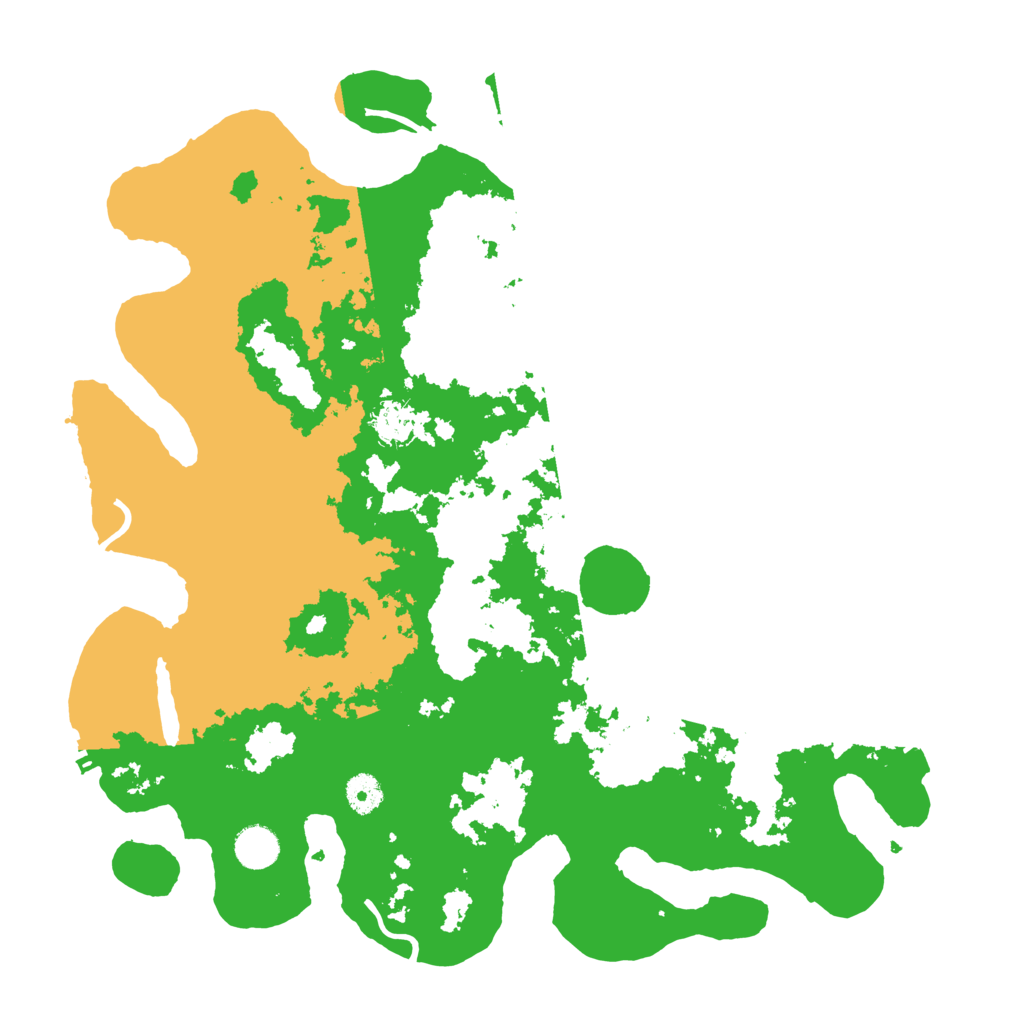 Biome Rust Map: Procedural Map, Size: 4100, Seed: 46643