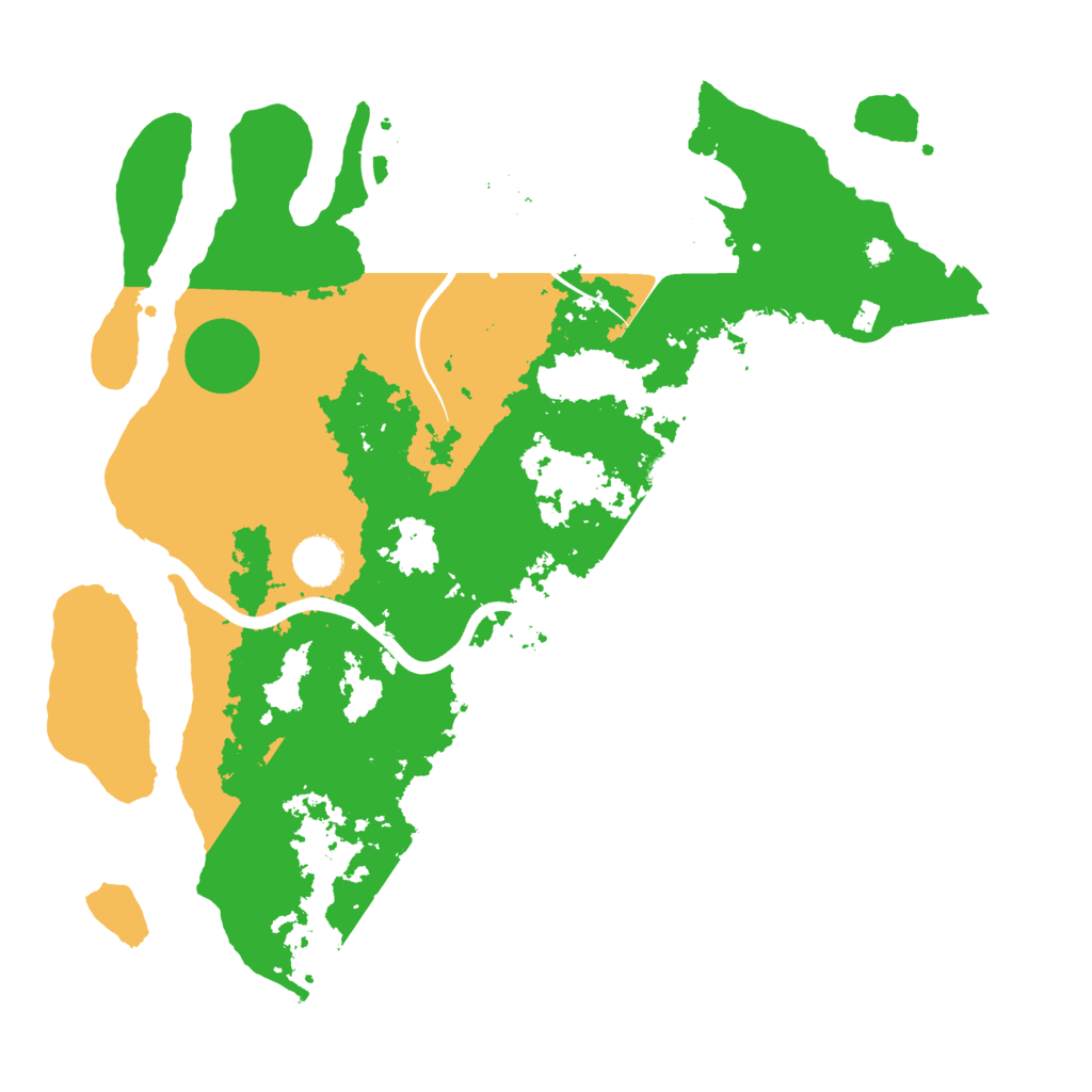 Biome Rust Map: Procedural Map, Size: 3850, Seed: 202830782
