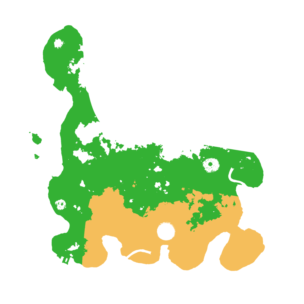 Biome Rust Map: Procedural Map, Size: 3000, Seed: 536540