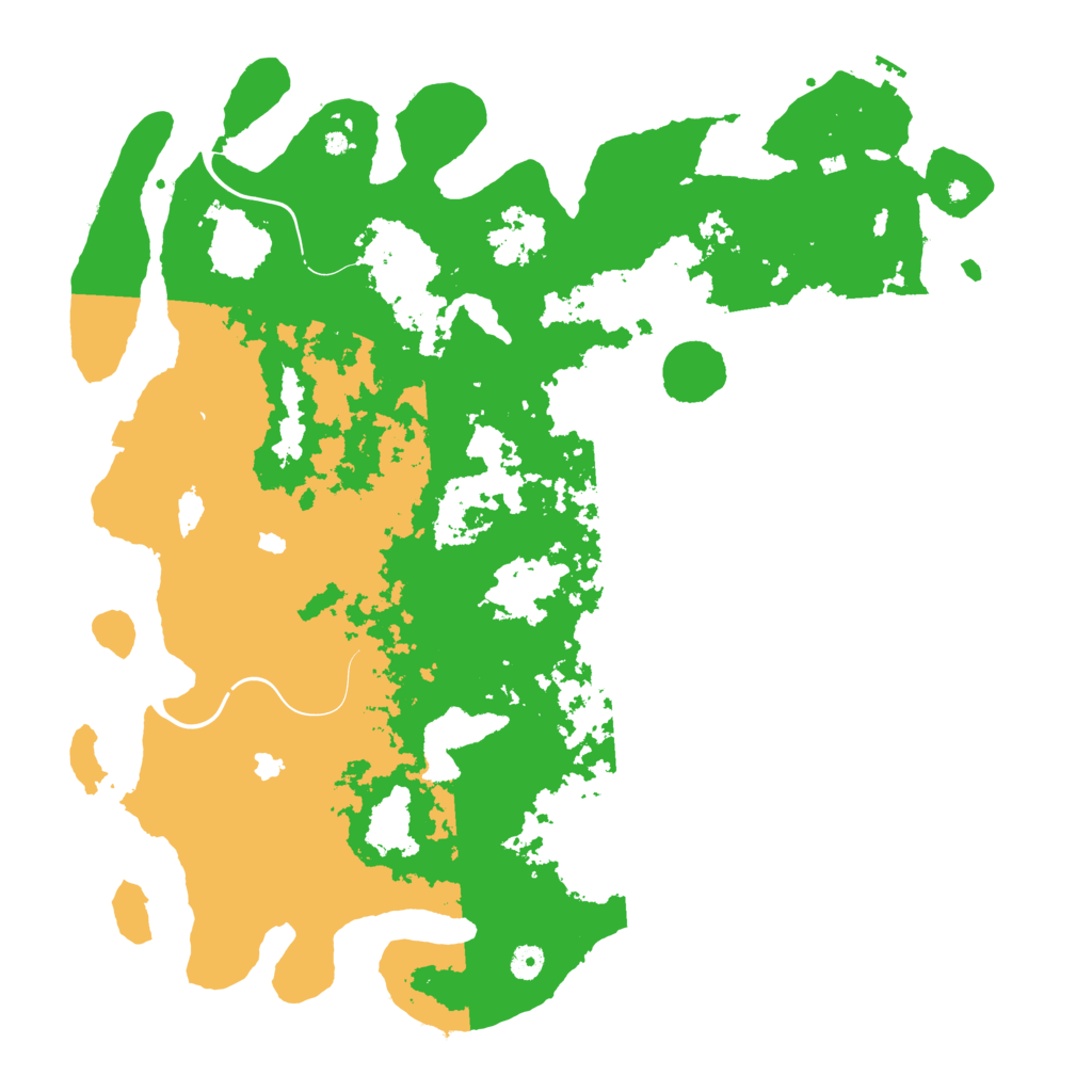 Biome Rust Map: Procedural Map, Size: 4800, Seed: 803520123