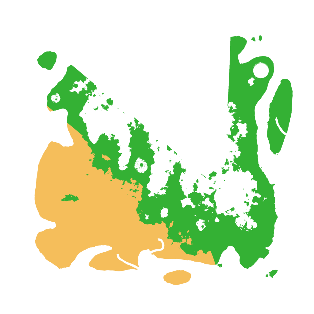 Biome Rust Map: Procedural Map, Size: 3600, Seed: 32357931