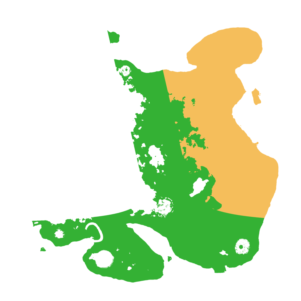 Biome Rust Map: Procedural Map, Size: 3000, Seed: 1162657431