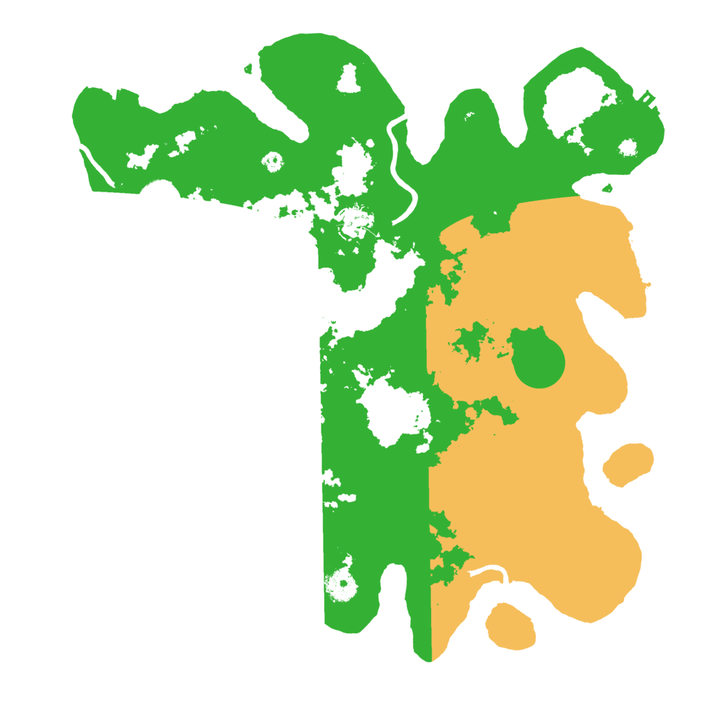 Biome Rust Map: Procedural Map, Size: 3650, Seed: 16508265