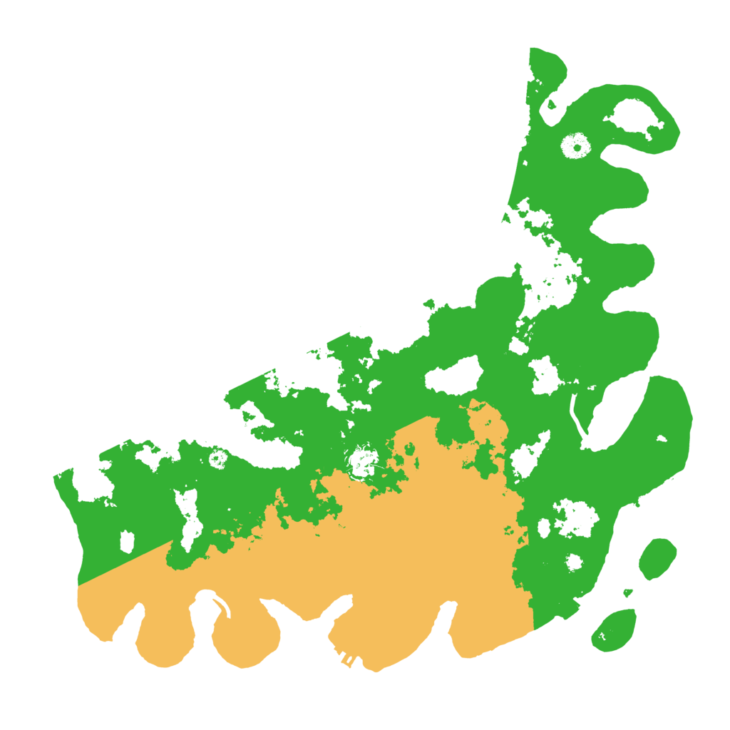 Biome Rust Map: Procedural Map, Size: 4000, Seed: 656565