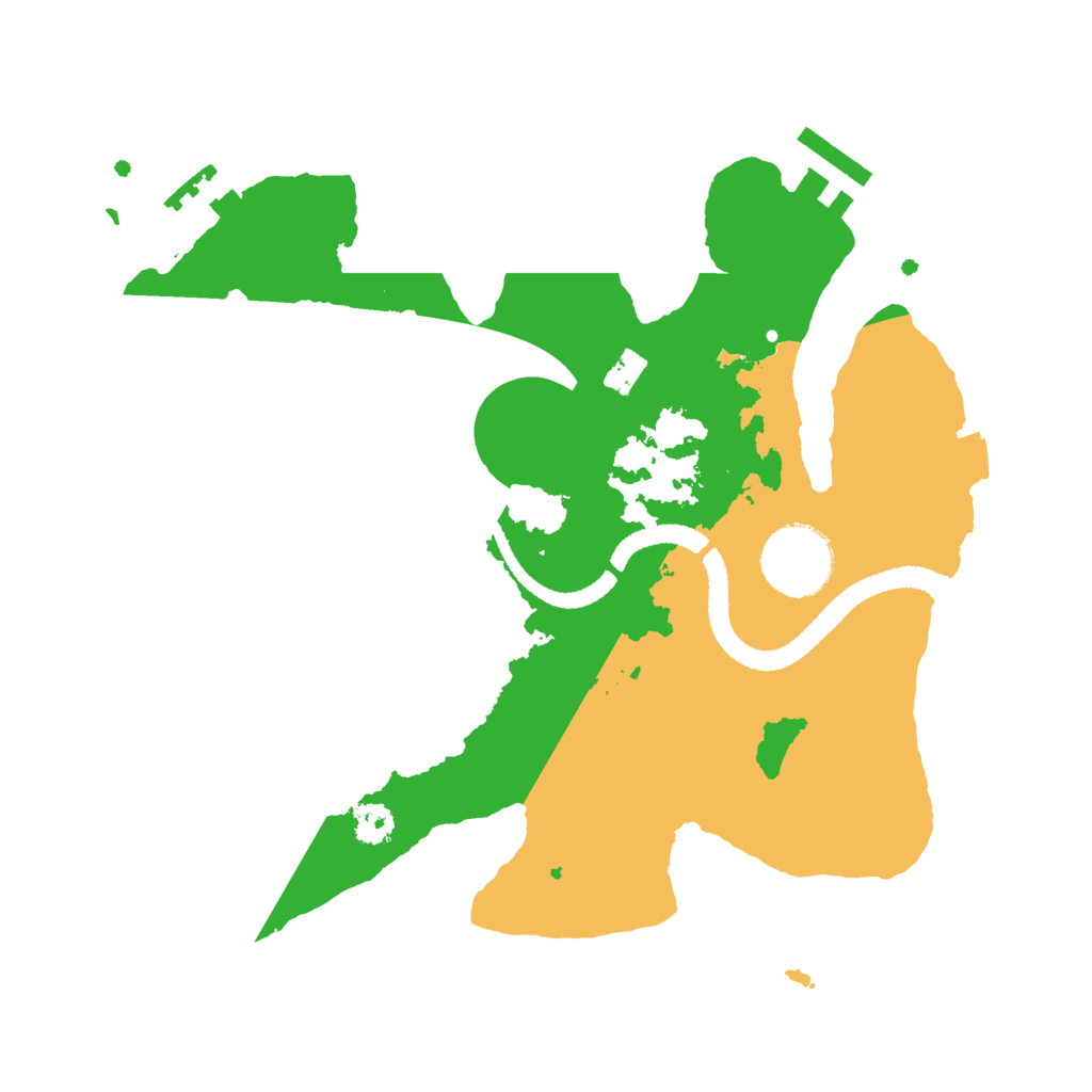 Biome Rust Map: Procedural Map, Size: 2700, Seed: 456453