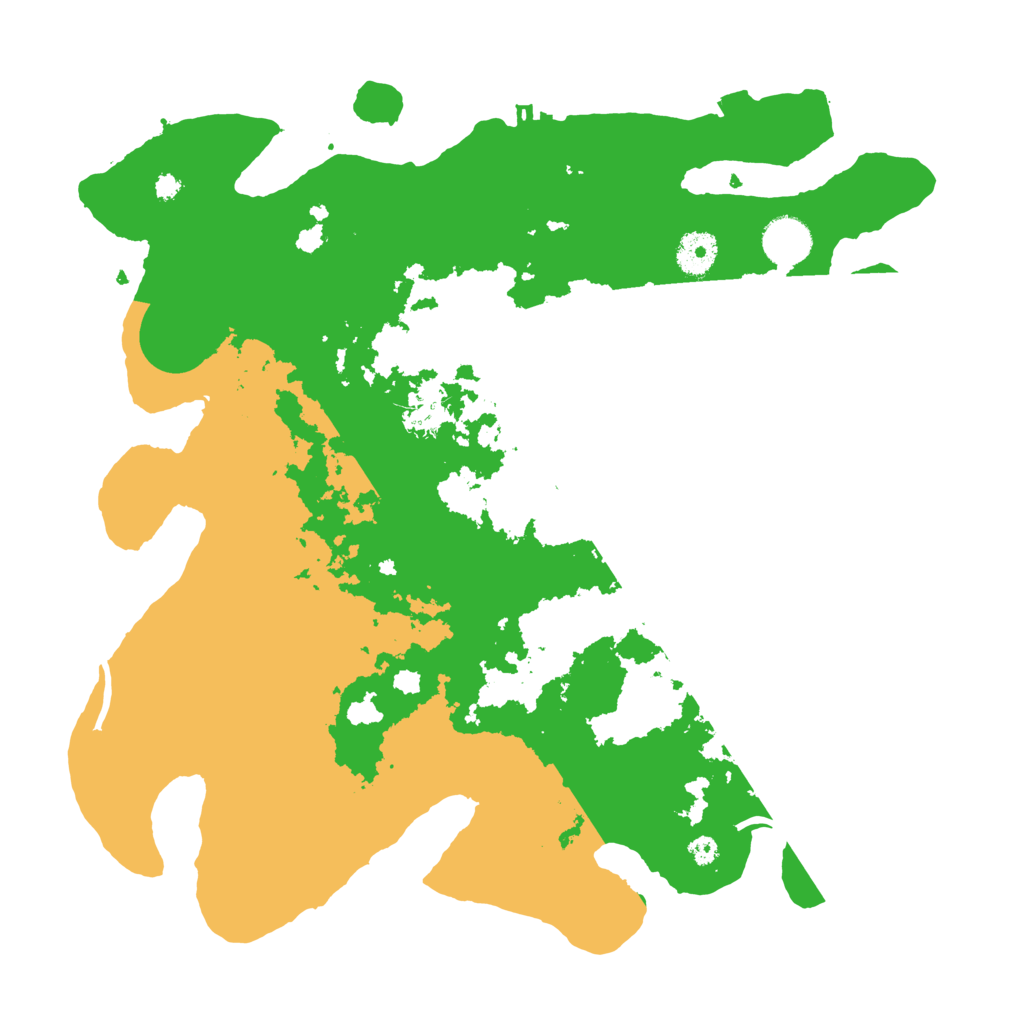 Biome Rust Map: Procedural Map, Size: 3700, Seed: 2140268447