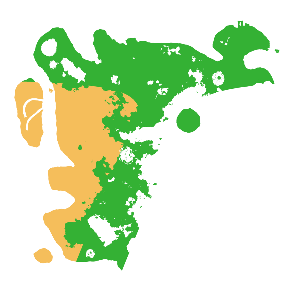 Biome Rust Map: Procedural Map, Size: 3500, Seed: 1020289162
