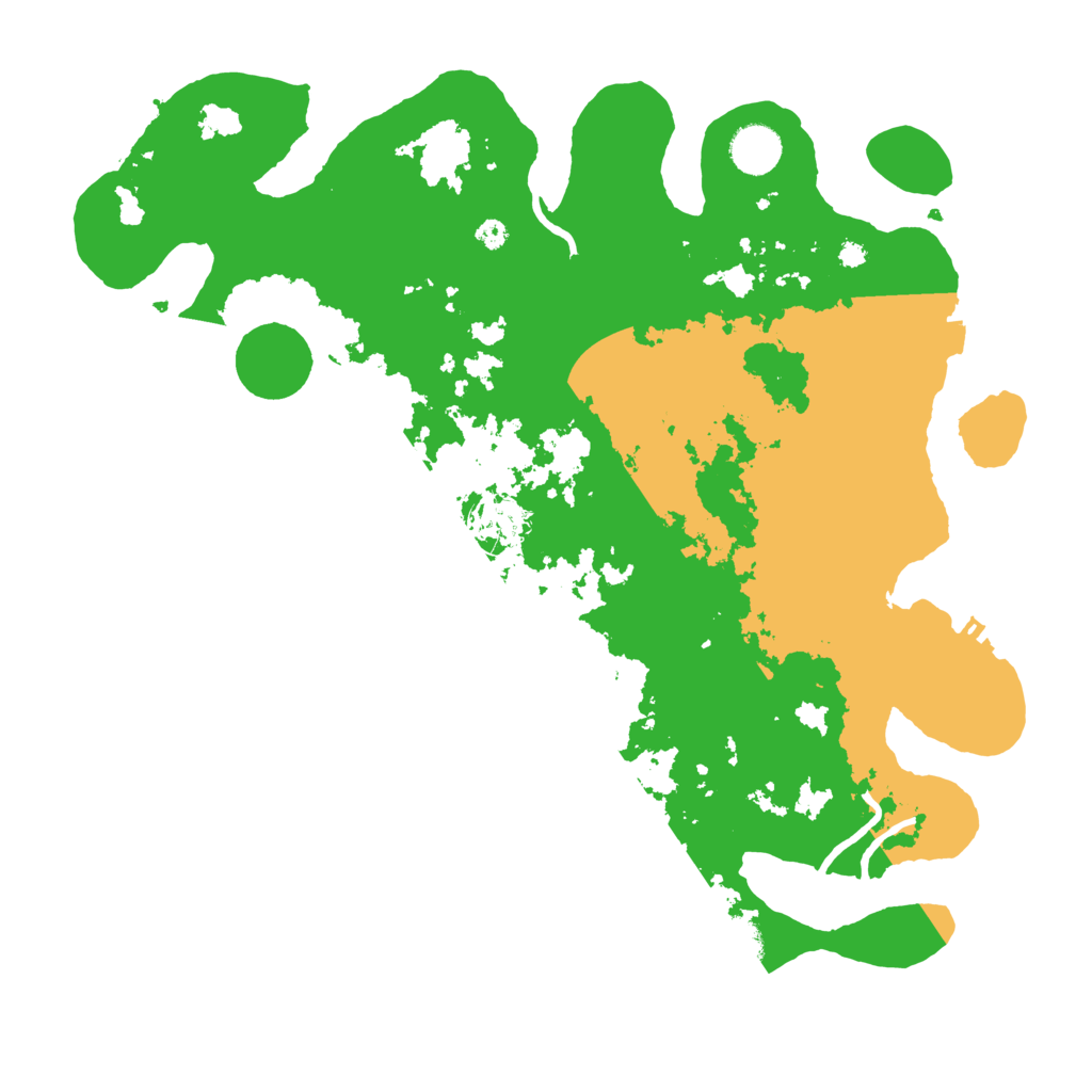 Biome Rust Map: Procedural Map, Size: 3800, Seed: 600460894