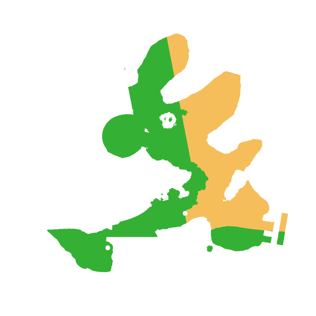 Biome Rust Map: Procedural Map, Size: 1998, Seed: 287819504