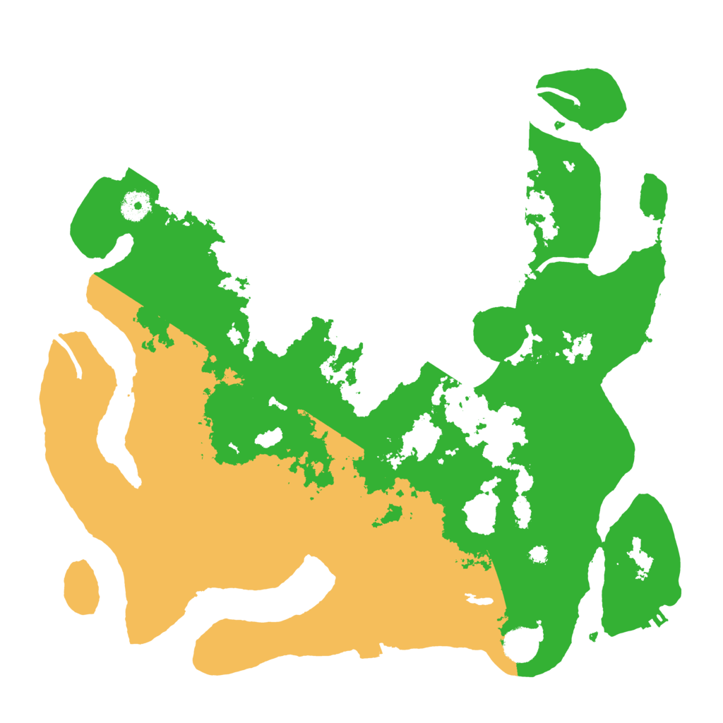 Biome Rust Map: Procedural Map, Size: 3700, Seed: 1822612529