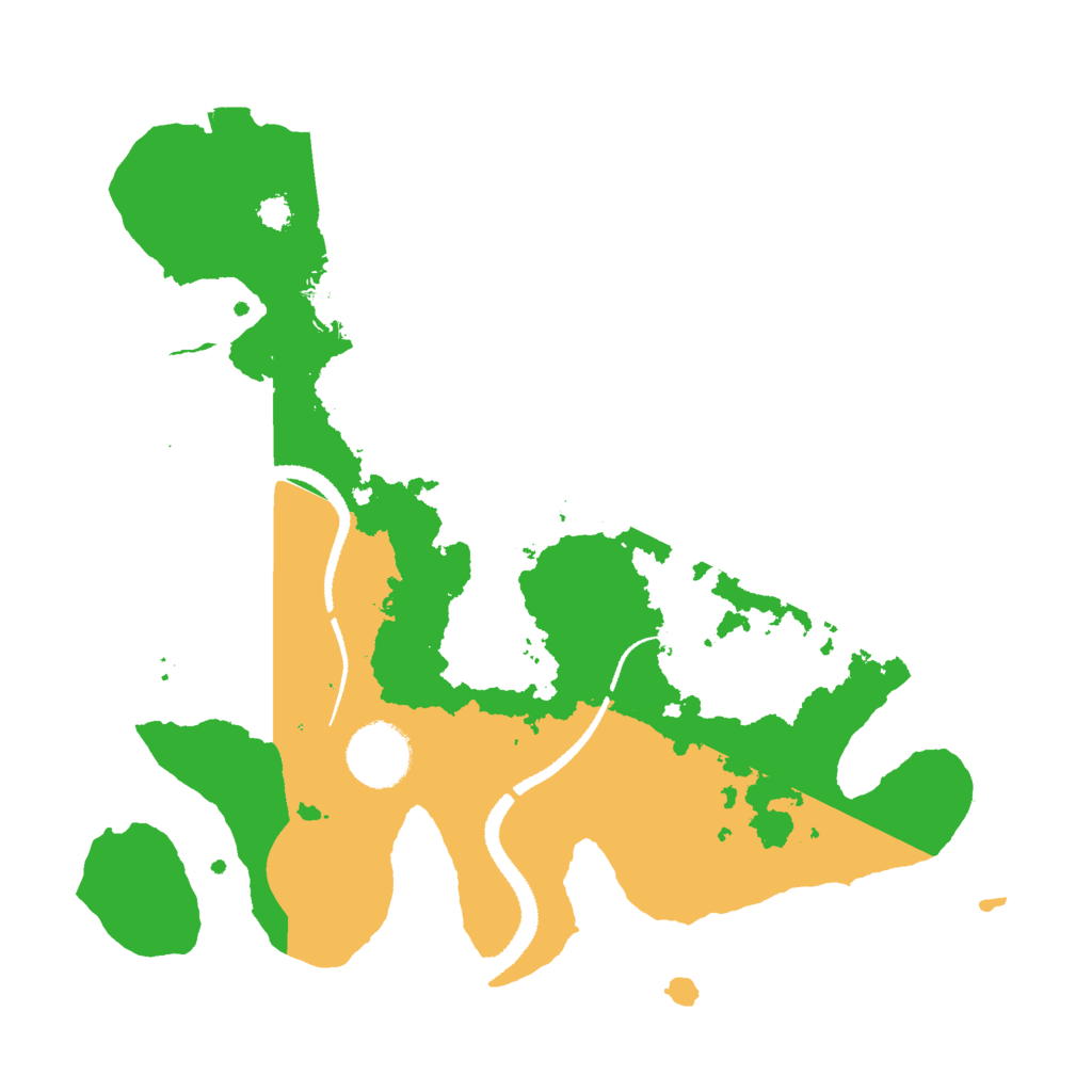 Biome Rust Map: Procedural Map, Size: 3000, Seed: 983122091